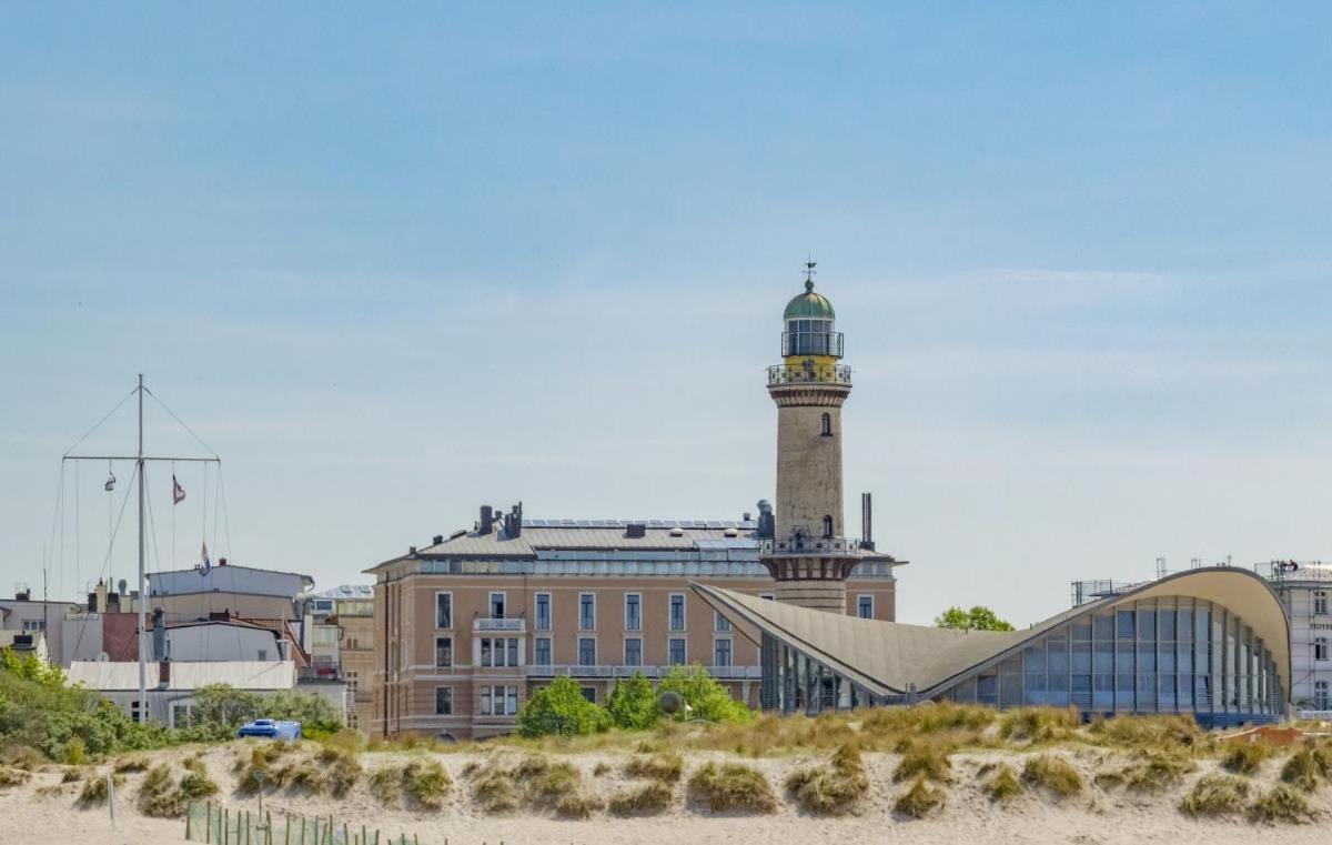 Ferienwohnung Sonnenuntergang, am Leuchtturm Rostock Exterior foto