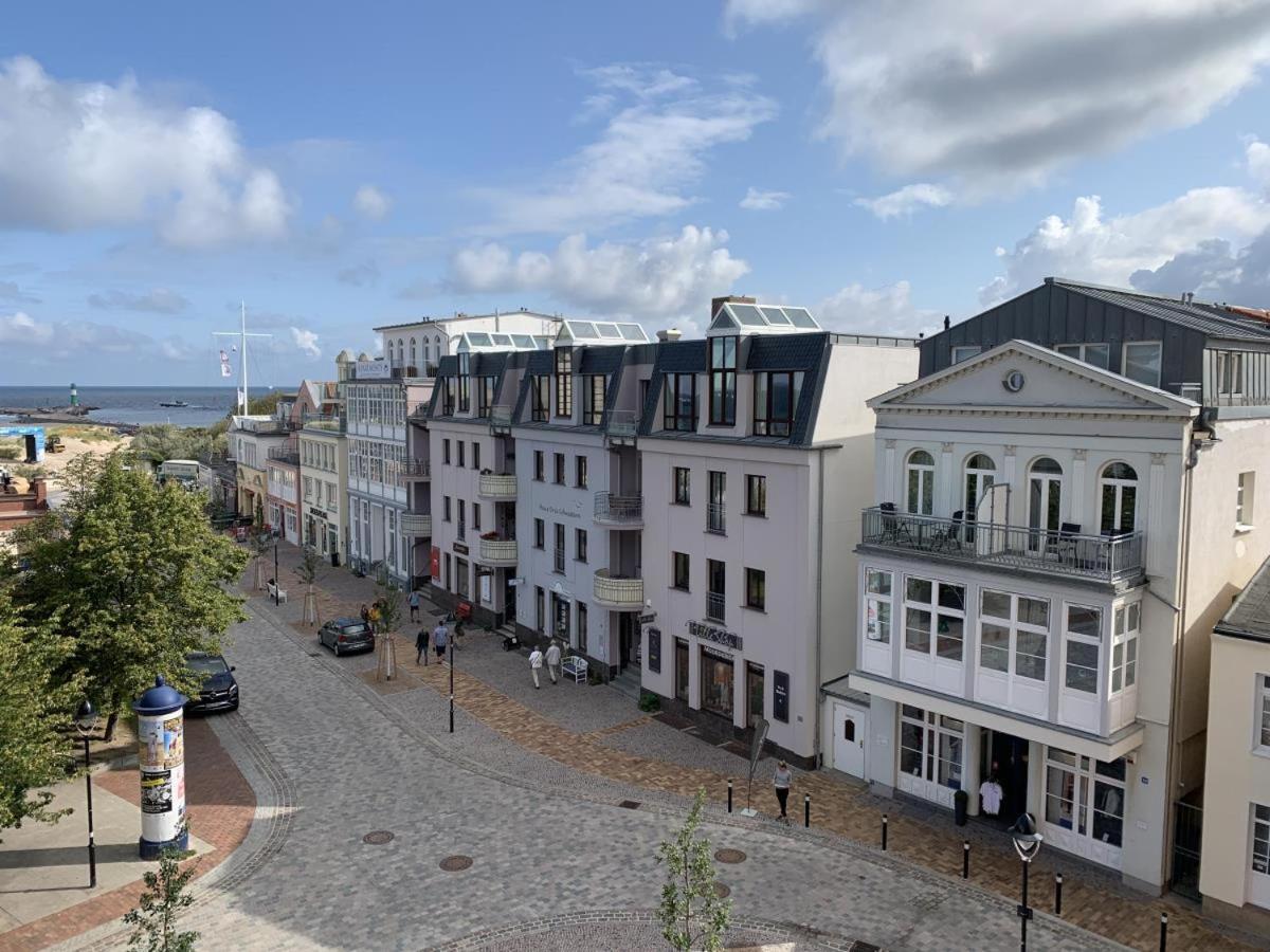 Ferienwohnung Sonnenuntergang, am Leuchtturm Rostock Exterior foto